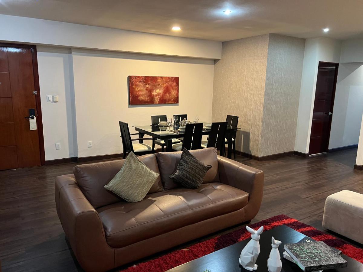 St Isidro Suites Corporate Housing Spa & Wellness Center メキシコシティ エクステリア 写真
